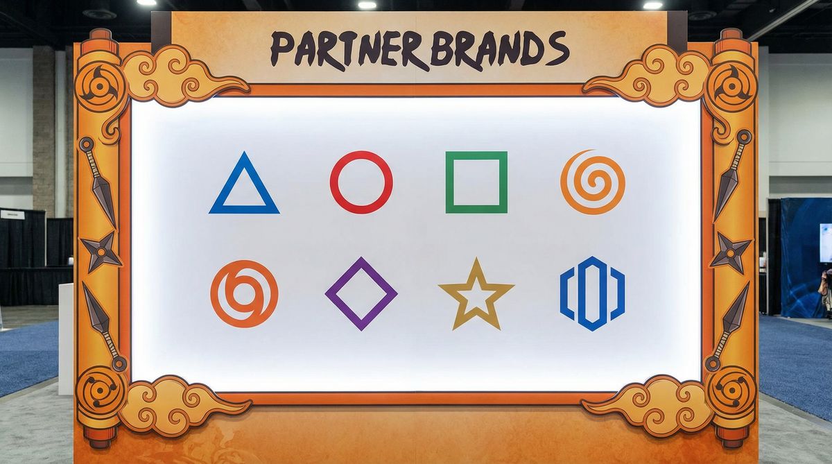 呦呦视频合作影视品牌Logo墙